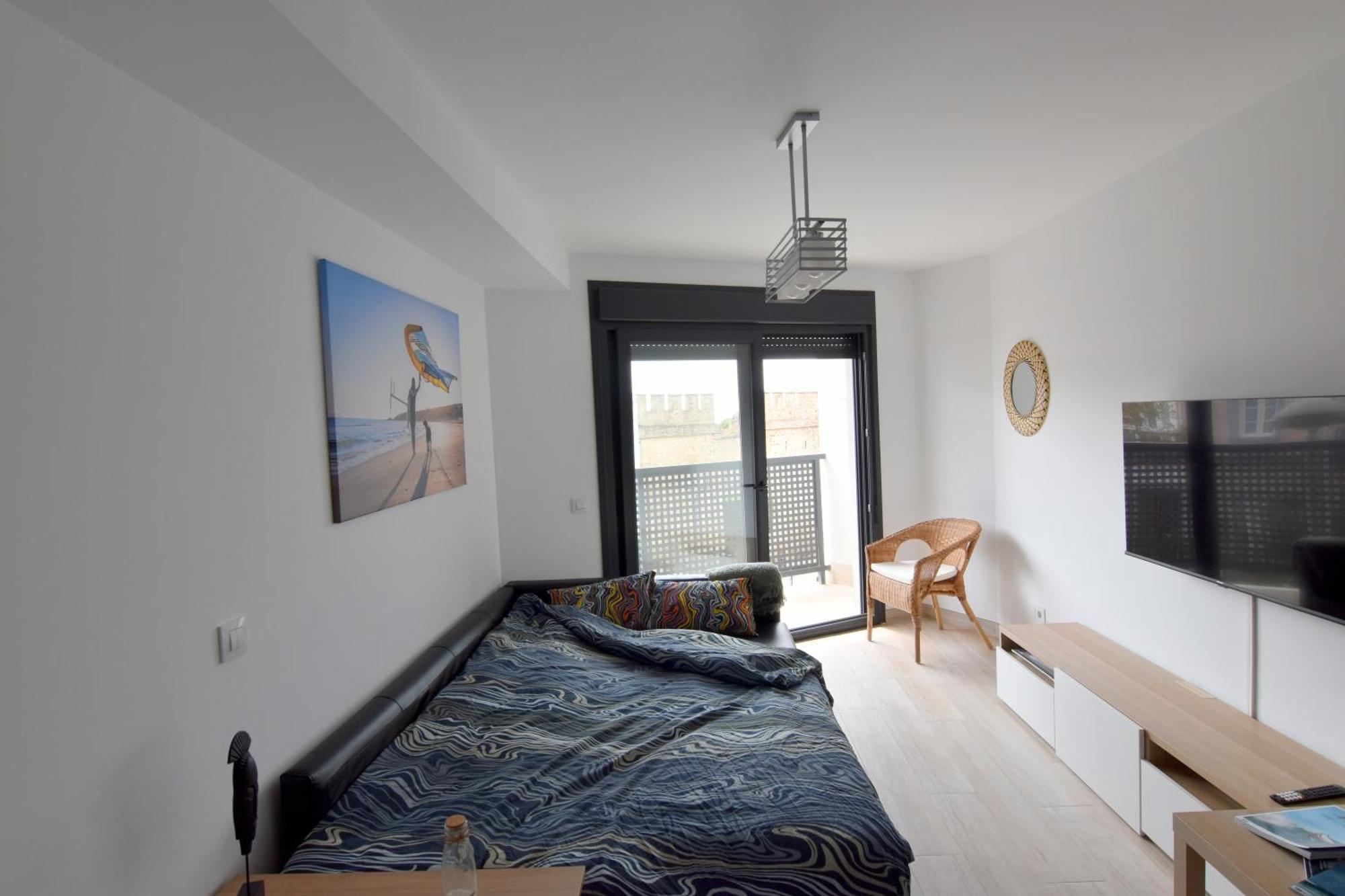 Complete Apartment In Tarifa Center Bagian luar foto