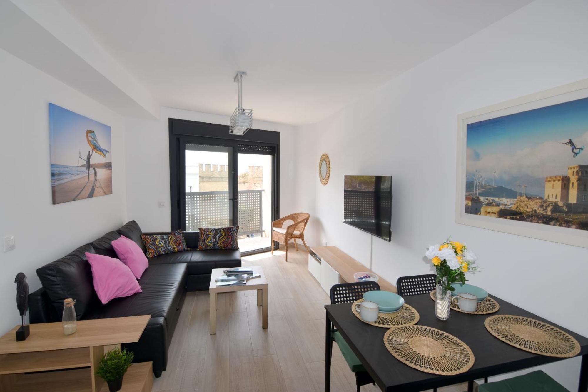 Complete Apartment In Tarifa Center Bagian luar foto